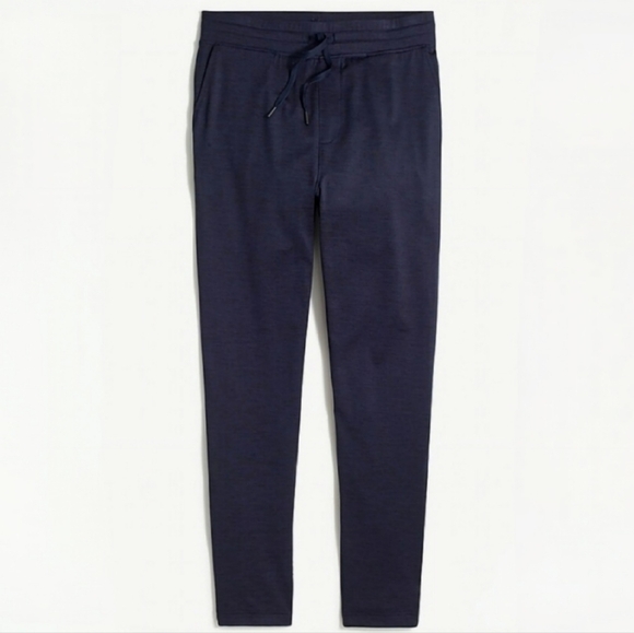 J Crew Performance Sweatpants Navy Blue L - Picture 1 of 8